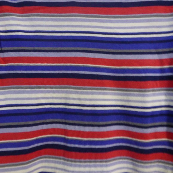 EDC, small, striped cardigan, 3 button front, open bottom, GUC - Picture 14 of 14